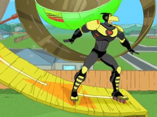 The Beak at the bottom of the skate ramp - cropped