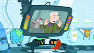 Monogram tells Perry Doofenshmirtz has became the mayor of Danville.