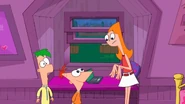 Phineas and Ferb offer to get the disk back for Candace at the risk of getting busted.
