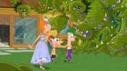 Phineas and Ferb's idea of 'flowers' is a bit different then what Candace expects.