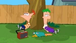 Boys relaxing under tree.jpg (268 KB) Phineas and Ferb relaxing under the tree.