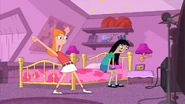 But Stacy tells Candace she can't go with her because her mom thinks Candace isn't mature enough.