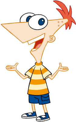 How to draw phineas and deals ferb