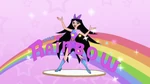 Isabella introduced as The Rainbow.