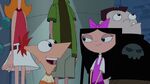 Phineas's surprised face.