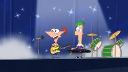 Phineas Ferb cantano Gitchigoo