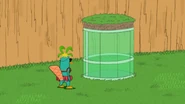 His lair entrance.