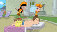 "We got a salt scrub,"