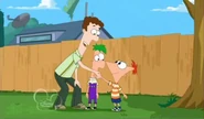 A.D. greeting Phineas