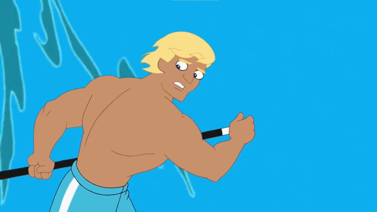 Laird Hamilton, Phineas and Ferb Wiki