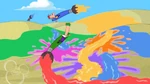 Paint surfing