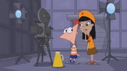 Ginger tells Phineas that he had the lens cap on the whole time.
