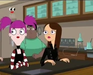 Vanessa feeling embarrassed