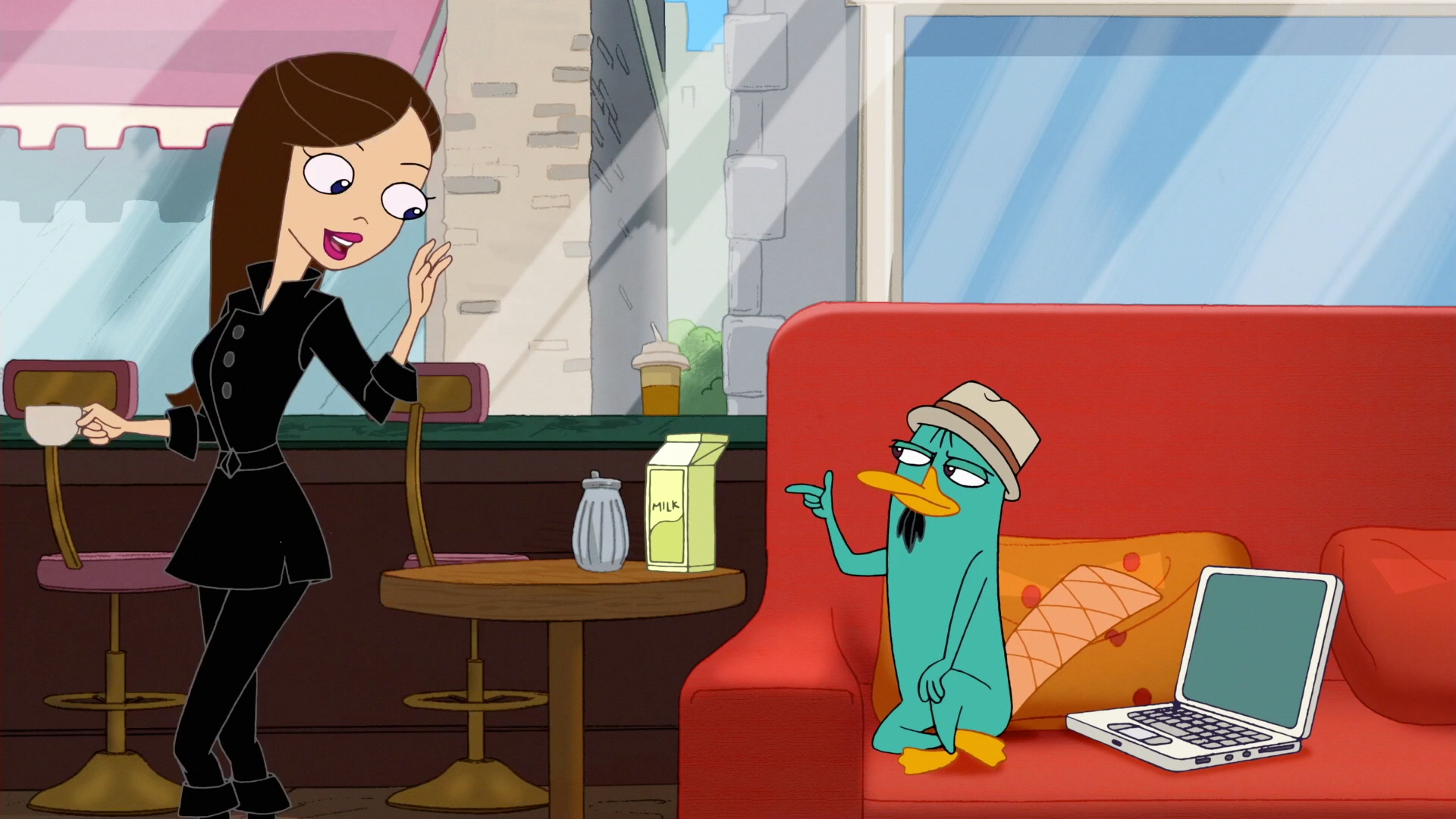 Perry and Vanessa's relationship.