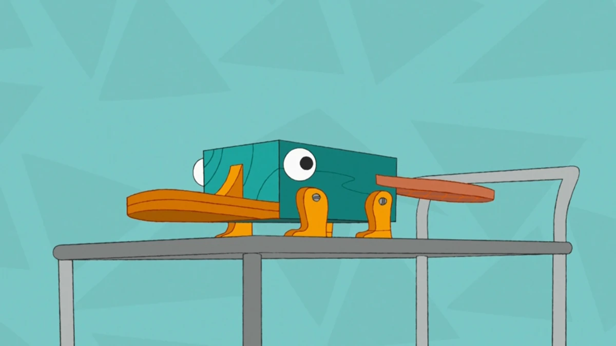 Perry the Inaction Figure | Phineas and 