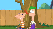 "Oh, man! I could smell the peanut butter!" (Ferb burped after the ride was finished)