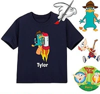 Create-Your-Own Navy Tee for Toddlers