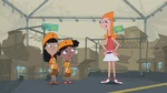 Candace tries to get evidence from Holly and Ginger.