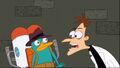 "Thwart me, Perry the Platypus."