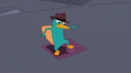 Sticked perry.jpg (65 KB) Agent P sticked to the stickiest surface