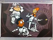 Candace, Baljeet and Buford as stormtroopers. By Kyle Menke.