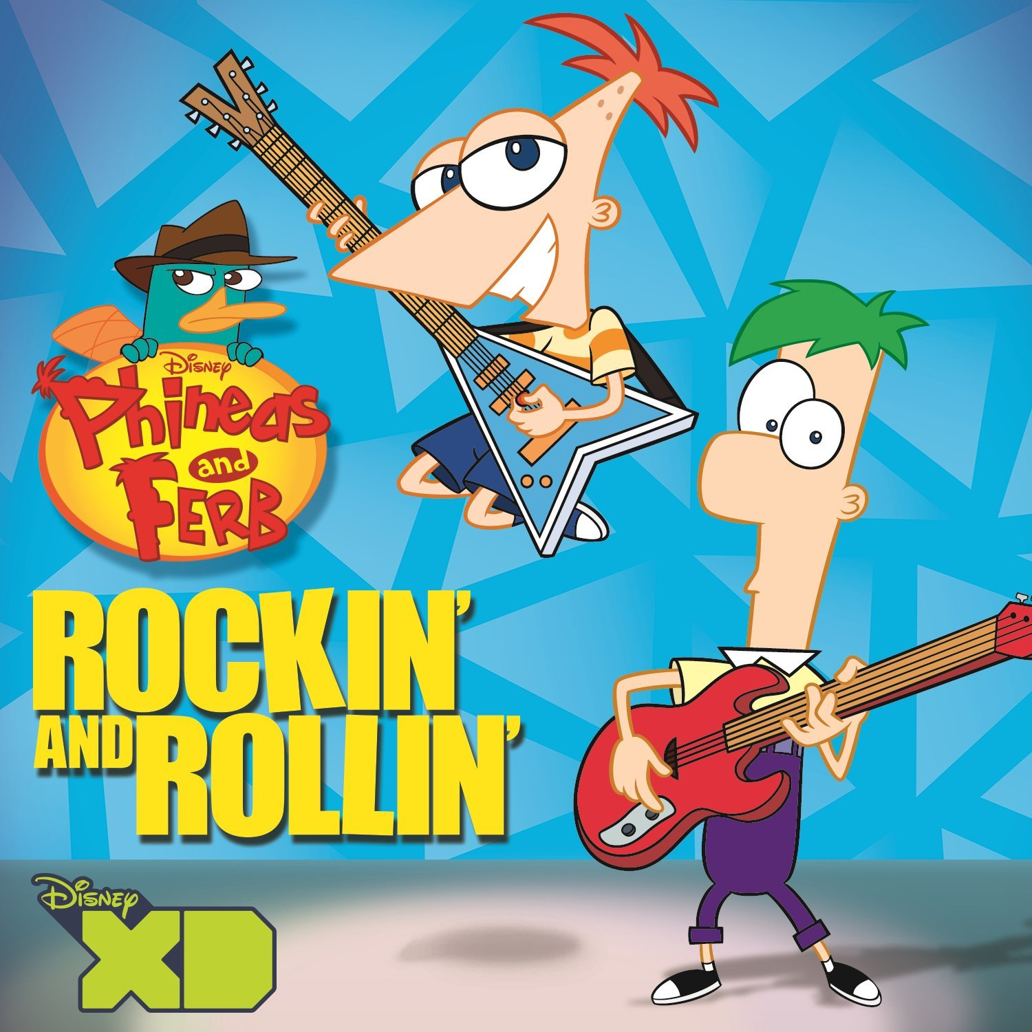 Phineas and ferb rock in roll  Phineas and ferb, Rock and roll, Anime