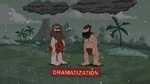 Caveman dramatization