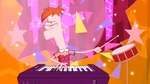 Ferb performing the song.