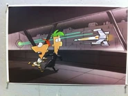 The boys cut it close on the Death Star. By Kyle Menke.