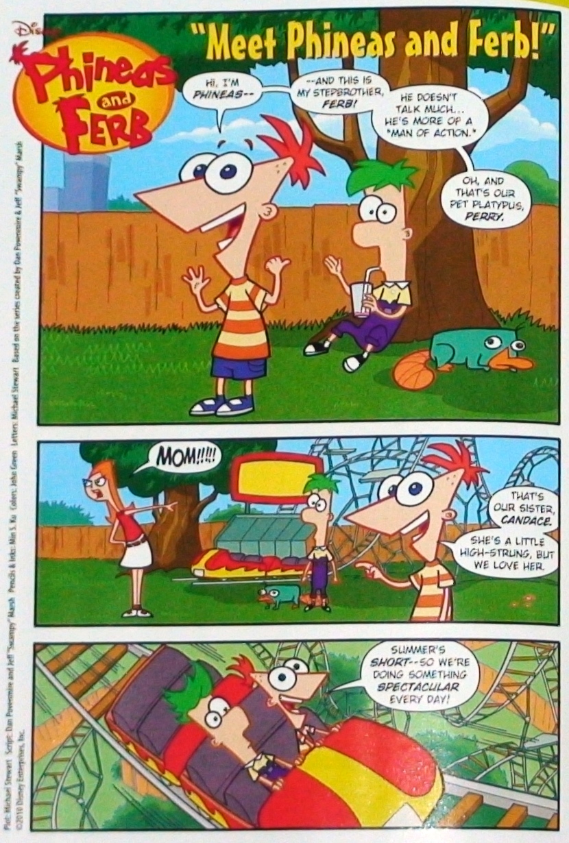 Und cartoon phineas ferb nackt Phineas And