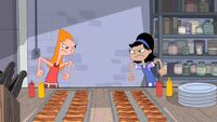 Wendy and Candace prepare to battle for the job position.
