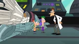 Phineas apologizing for the damages he and Ferb caused