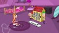 Phineas and Ferb show Candace her new dollhouse.