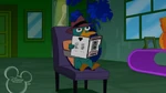 Perry reads the program