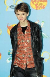 Thomas Sangster at press conference