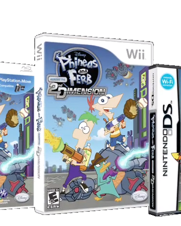 phineas y ferb wii