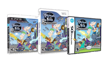 Phineas and Ferb Across the 2nd Dimension video game Phineas
