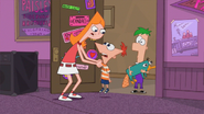 When Phineas fails to tell Candace Isabella's patch number, they decide to head to her lodge meeting.