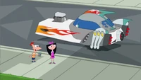 Meap's rebuilt spaceship