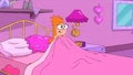 Candace wakes up from the dream.