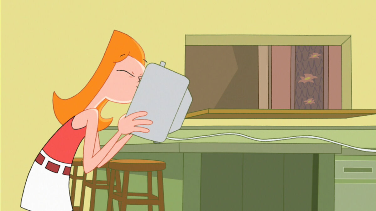 ferb and vanessa kiss