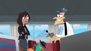 Doof mocks both Perry and Lyla for their lack of teamwork, much to their anger.