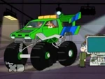 "It doesn't have to! I've got a monster truck!"