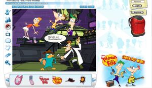 First-time visitors are greeted by Phineas and Ferb