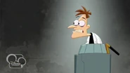 Doofenshmirtz then wonders if Mystery has ever told anything to Peter