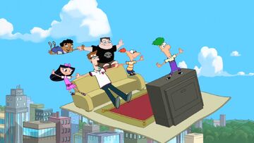 Aerial Area Rug, Phineas and Ferb Wiki