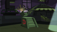 And Doof gets a chair thrown at him.