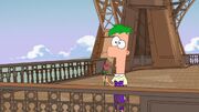 SBTY-701-Ferb holding a rose