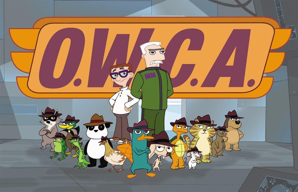 phineas and ferb owca files cast