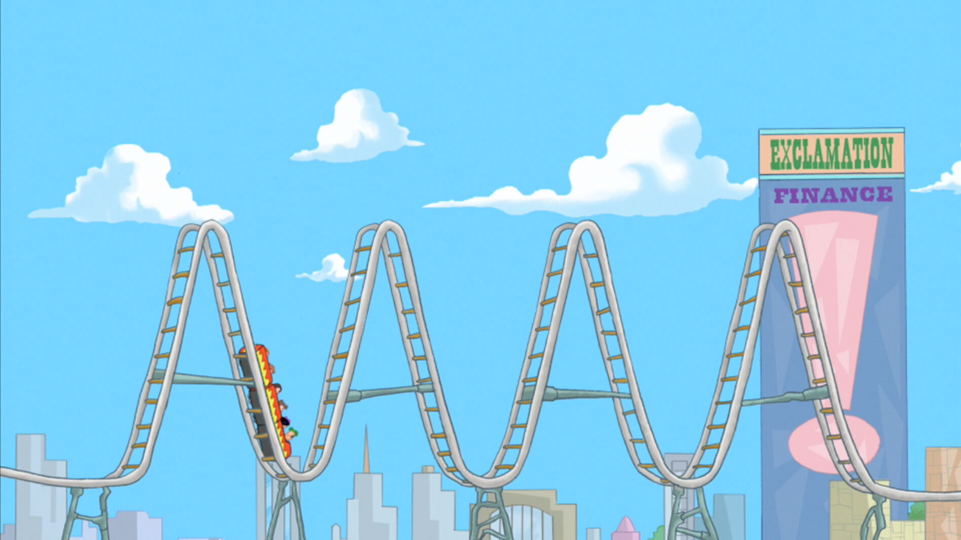 Rollercoaster Phineas and Ferb Wiki Fandom